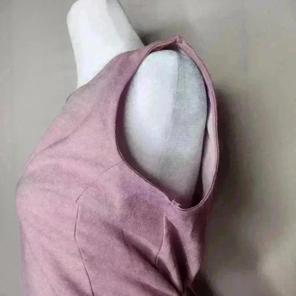 Rouge Collection women's purple sleeveless v-neck blouse size 1X - Picture 4 of 8